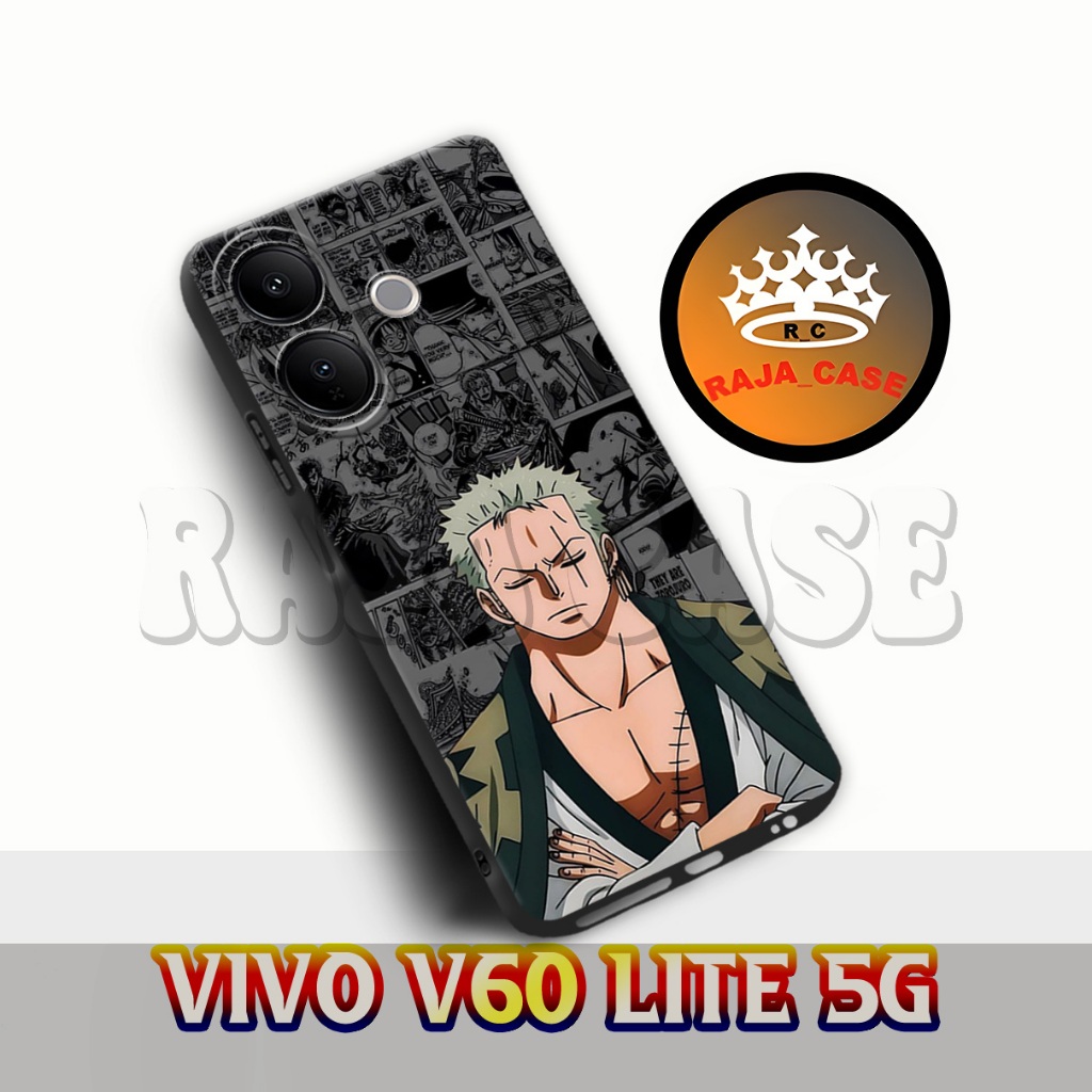 Rc45/Softase karet VIVO V60 LITE 5G - Motif Anime  - Case Hp VIVO V60 LITE 5G - Casing VIVO V60 LITE