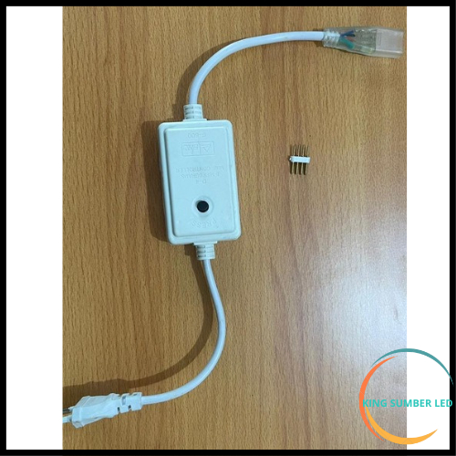 Soket Lampu Selang Rgb Led 5050 colokan flaser rope 4pin/4jalur