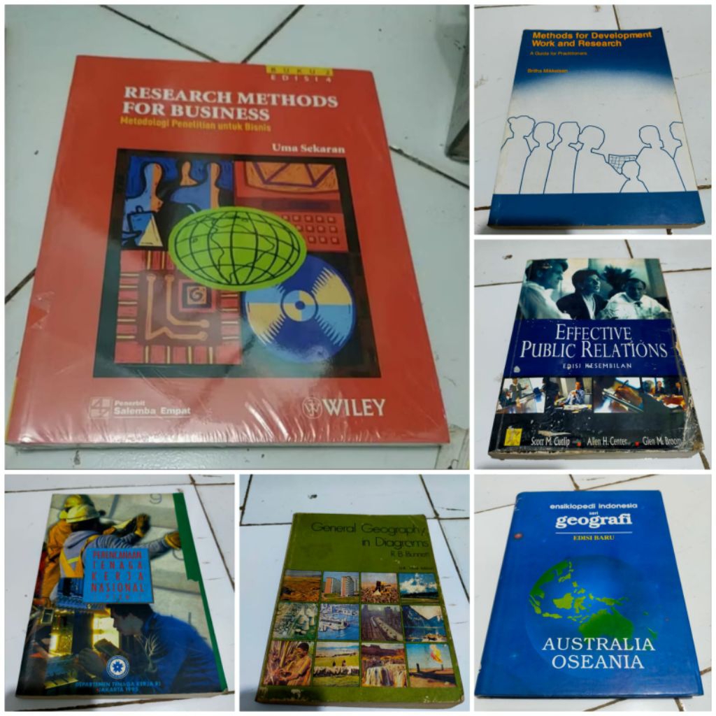 ORI RESEARCH METHODS FOR BUSINESS METODOLOGI PENELITIAN  BISNIS / Methods for development work and r