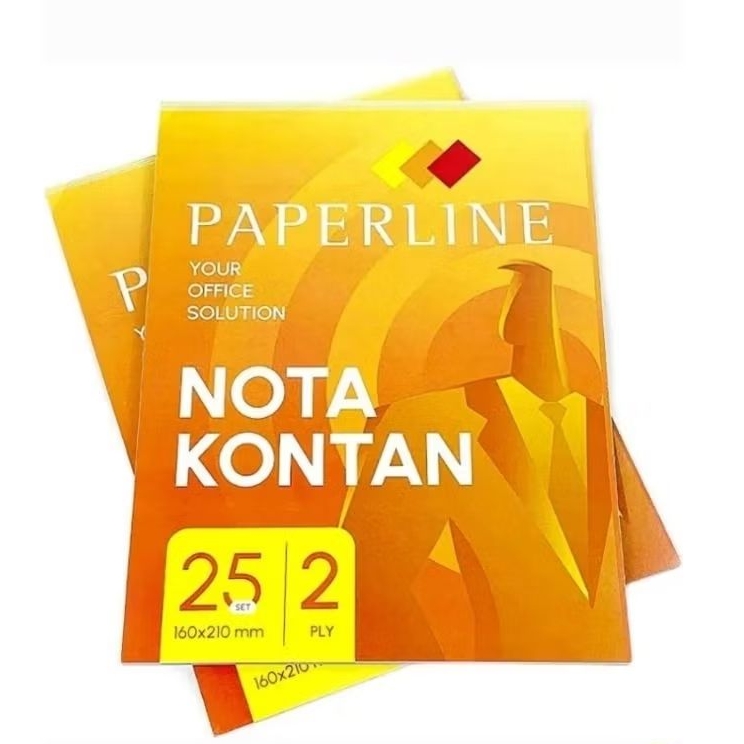 Buku Nota 2 Ply besar Paperline 2 rangkap