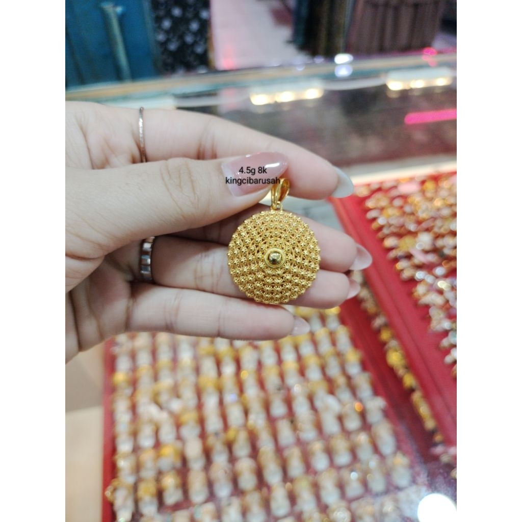 liontin Dubai Kendari koin 375 - Kings cibarusah