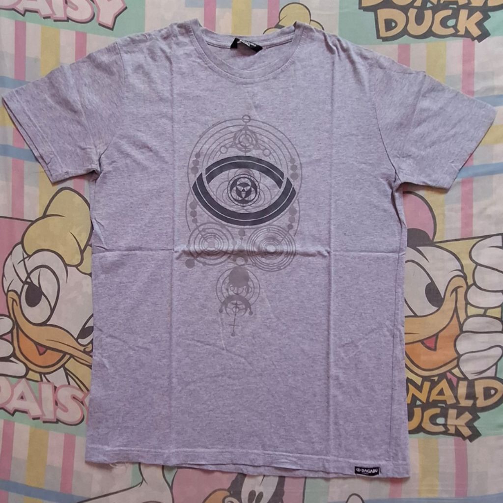 Kaos Dagadu Corp Circle Abu Preloved Original