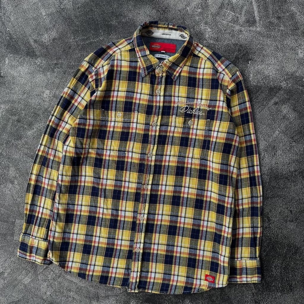 Flannel Shirt Dickies 2 Pocket