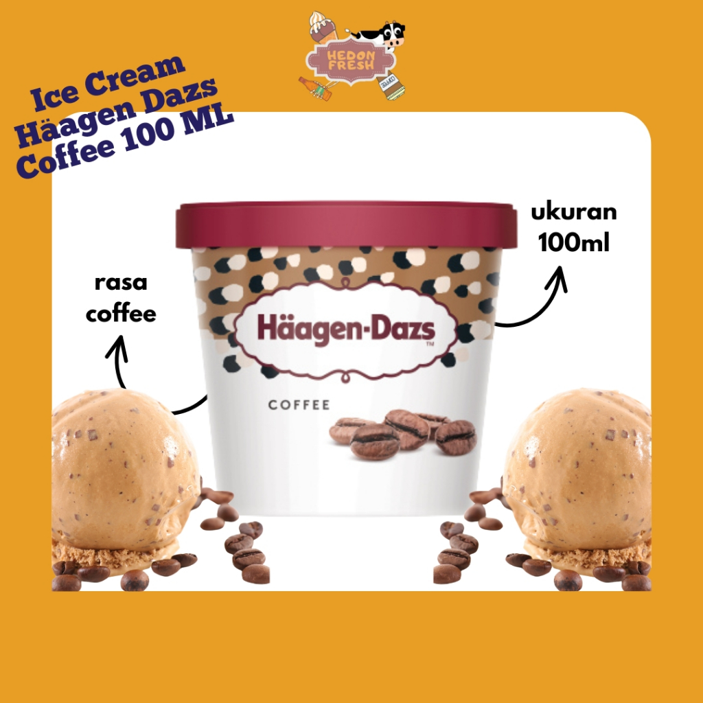 Es Krim Haagen Dazs Mini Cup Coffee 100 ML