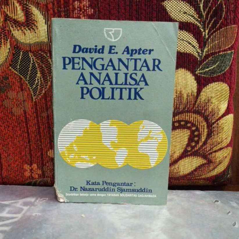 Buku Original PENGANTAR ANALISA POLITIK David E Apter Bekas
