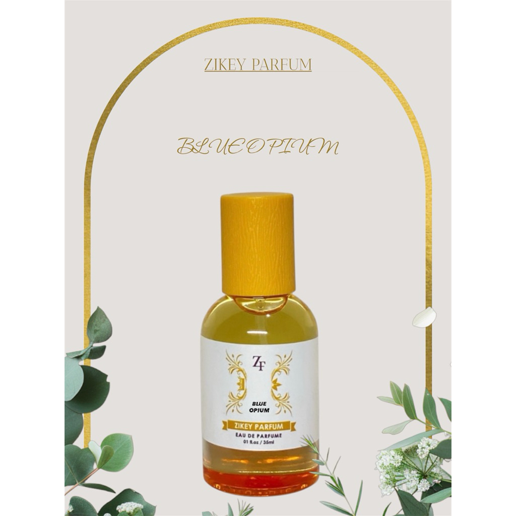 Parfum Zikey “BLUE OPIUM” EAU DE PARFUM Pria 35ML