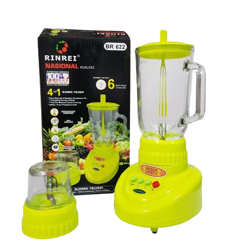 RINREI - BLENDER 2IN1 BR-622P (PLASTIK) / BR-622G (KACA)