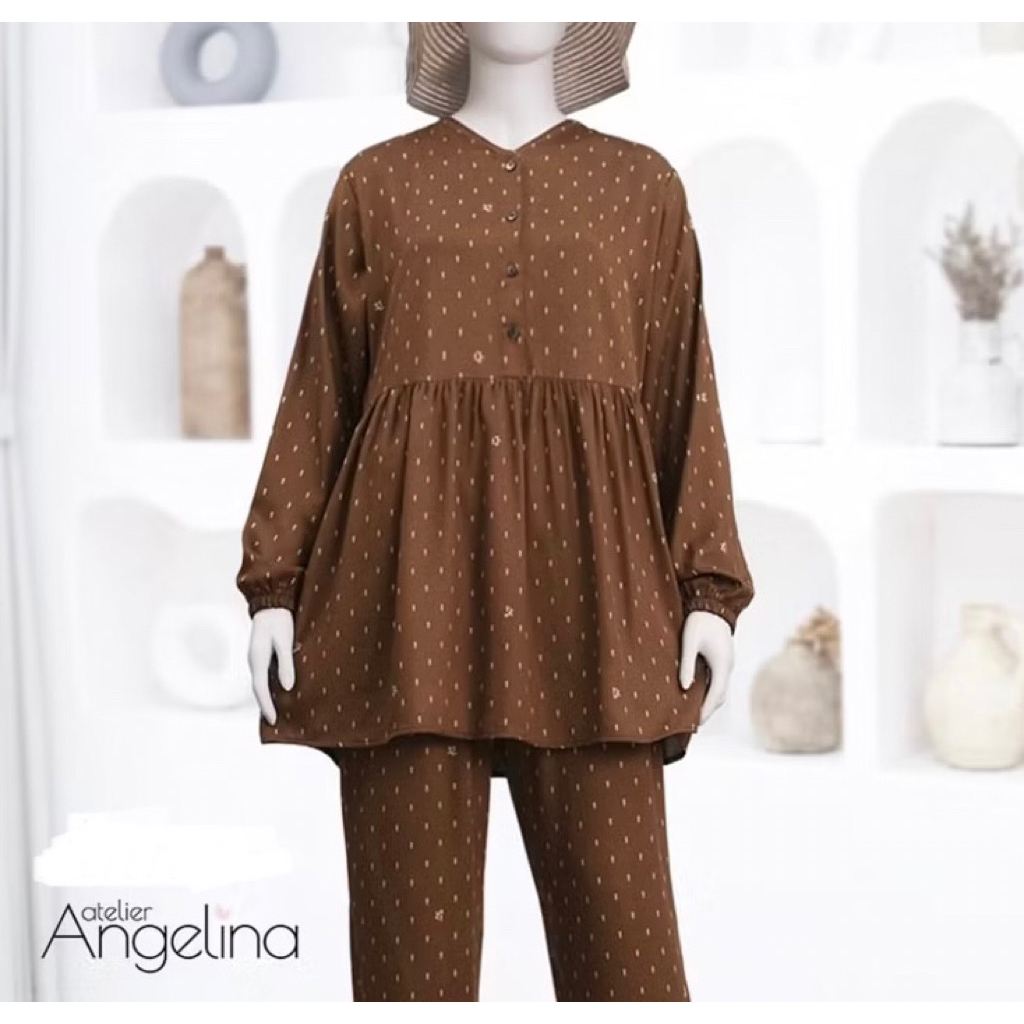 [SIAP KIRIM] ATASAN ANNA SIZE LD 105CM BY ATELIER ANGELINA