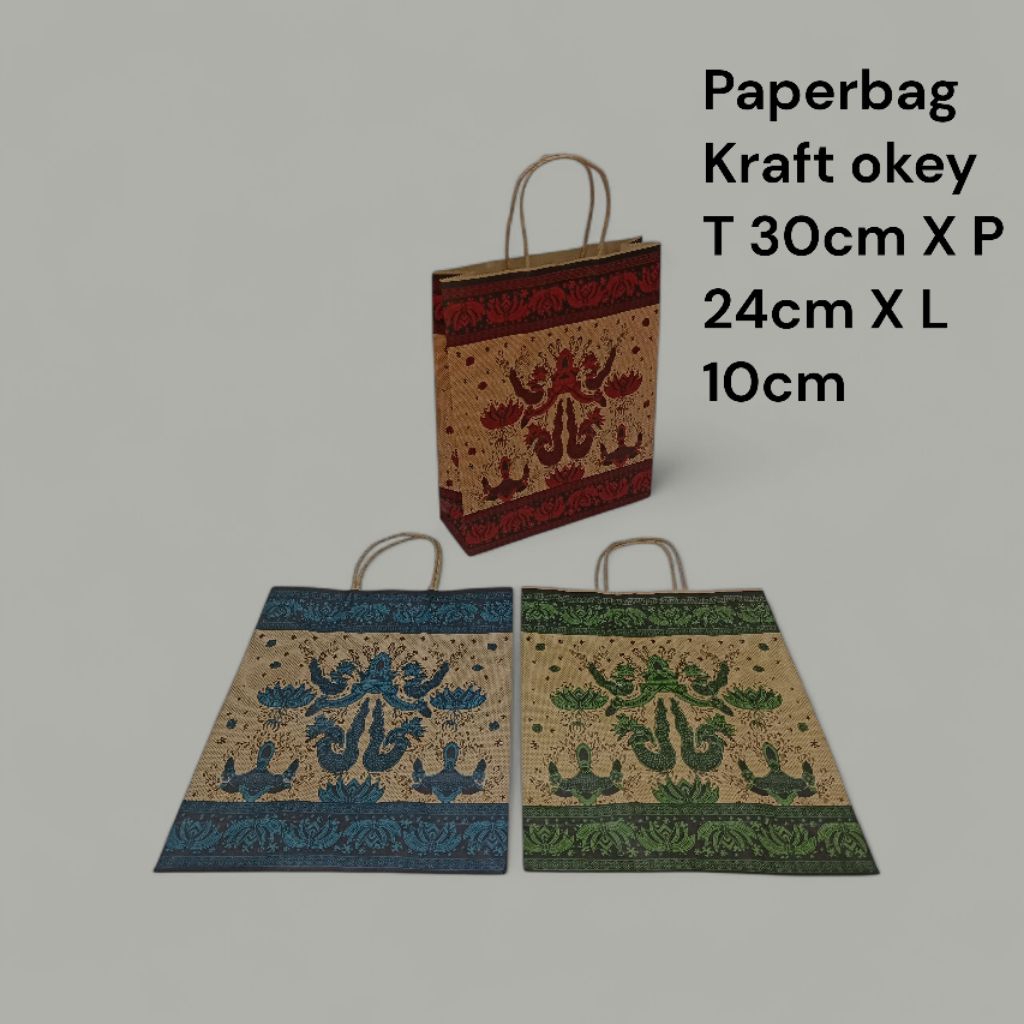 paperbag batik/tas kertas batik