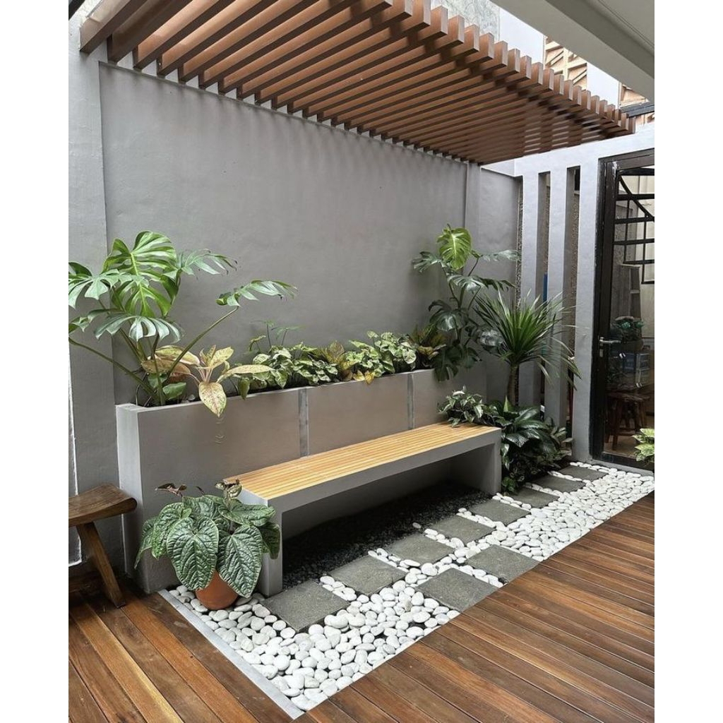 Bangku taman/dudukan taman/taman kering minimalis
