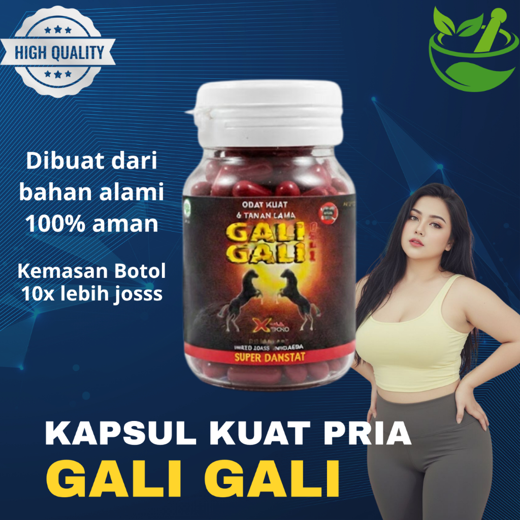 Jamu Serbuk Gali Gali Stamina Pria Dewasa Kemasan Botol
