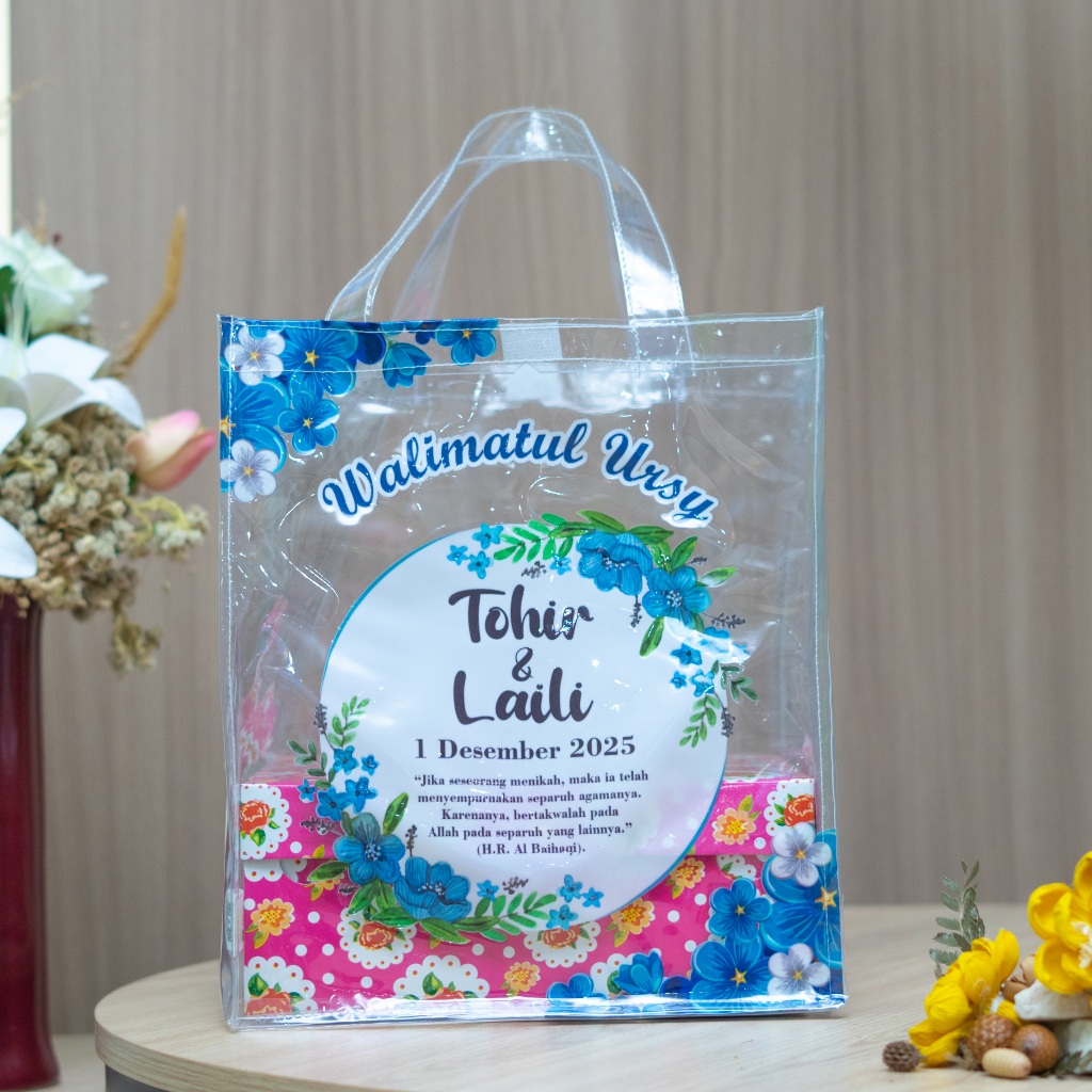 Shimmer Bags, Souvenir Hajatan Mika Souvenir Aqiqah Tas Berkat Tas Kardus Berbagai Macam Ukuran