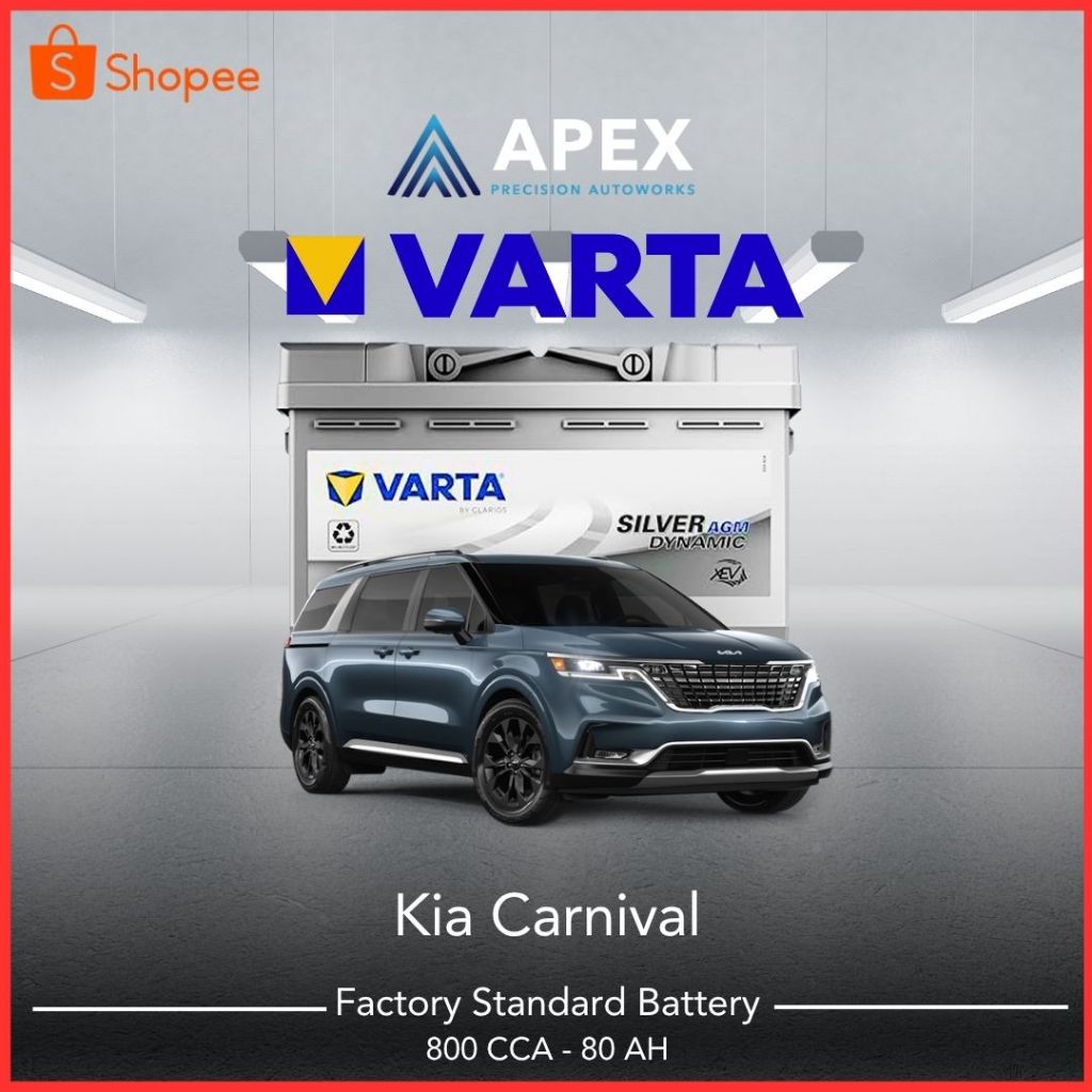Aki VARTA SILVER DYNAMIC AGM KIA CARNIVAL