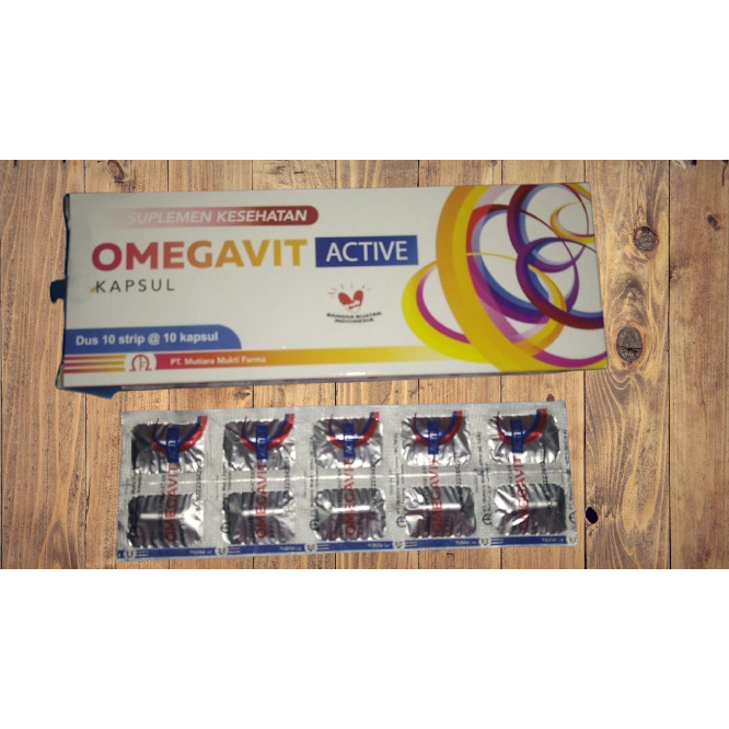 Omegavit active per box isi 10