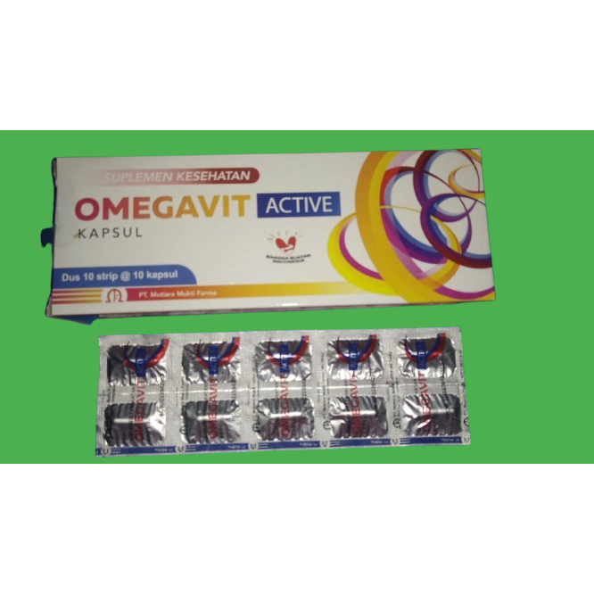 Omegavit active per box isi 10
