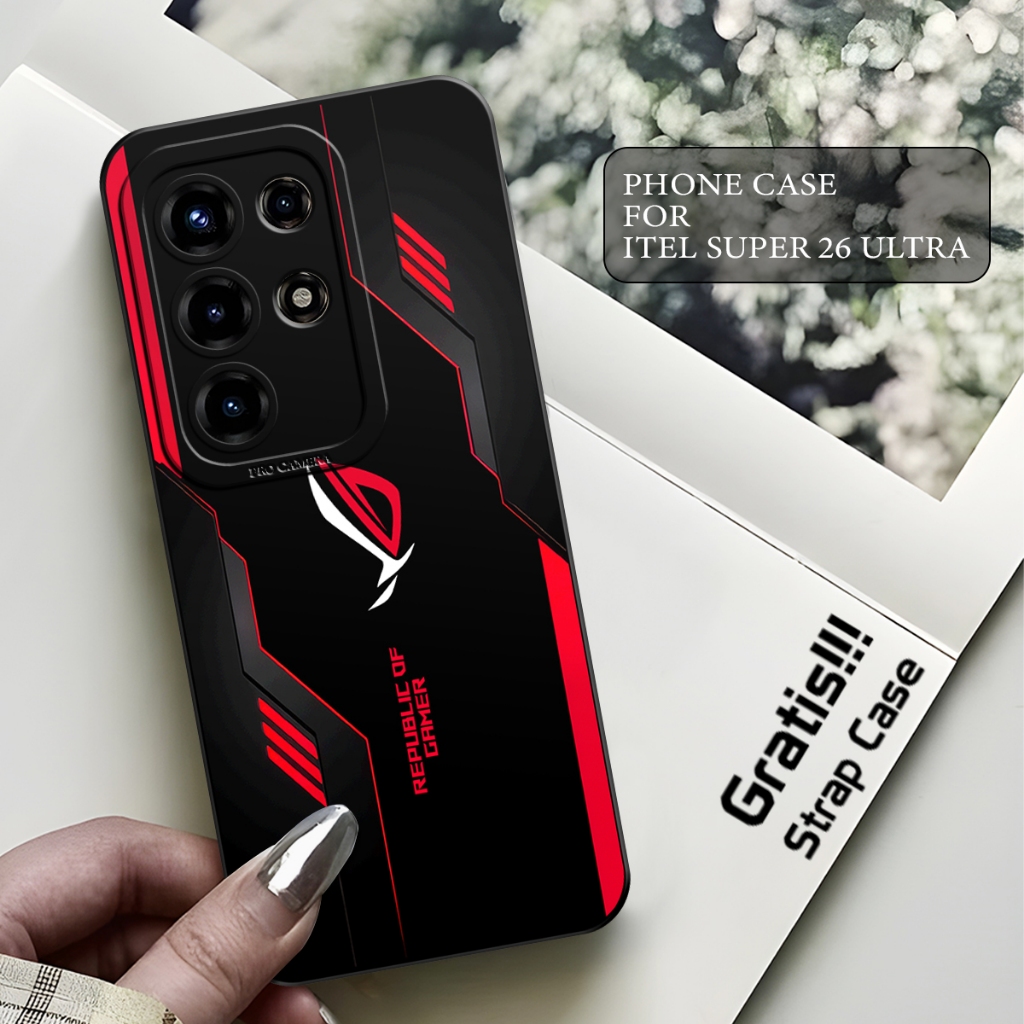ELEGAN CASE | Softcase Handphone Itel Super 26 Ultra Terbaru 2025  Case Handphone Mika Handphone Aks