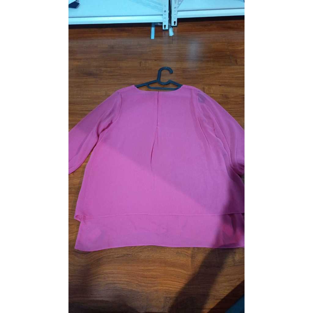 Blouse Wanita Polos Warna Pink