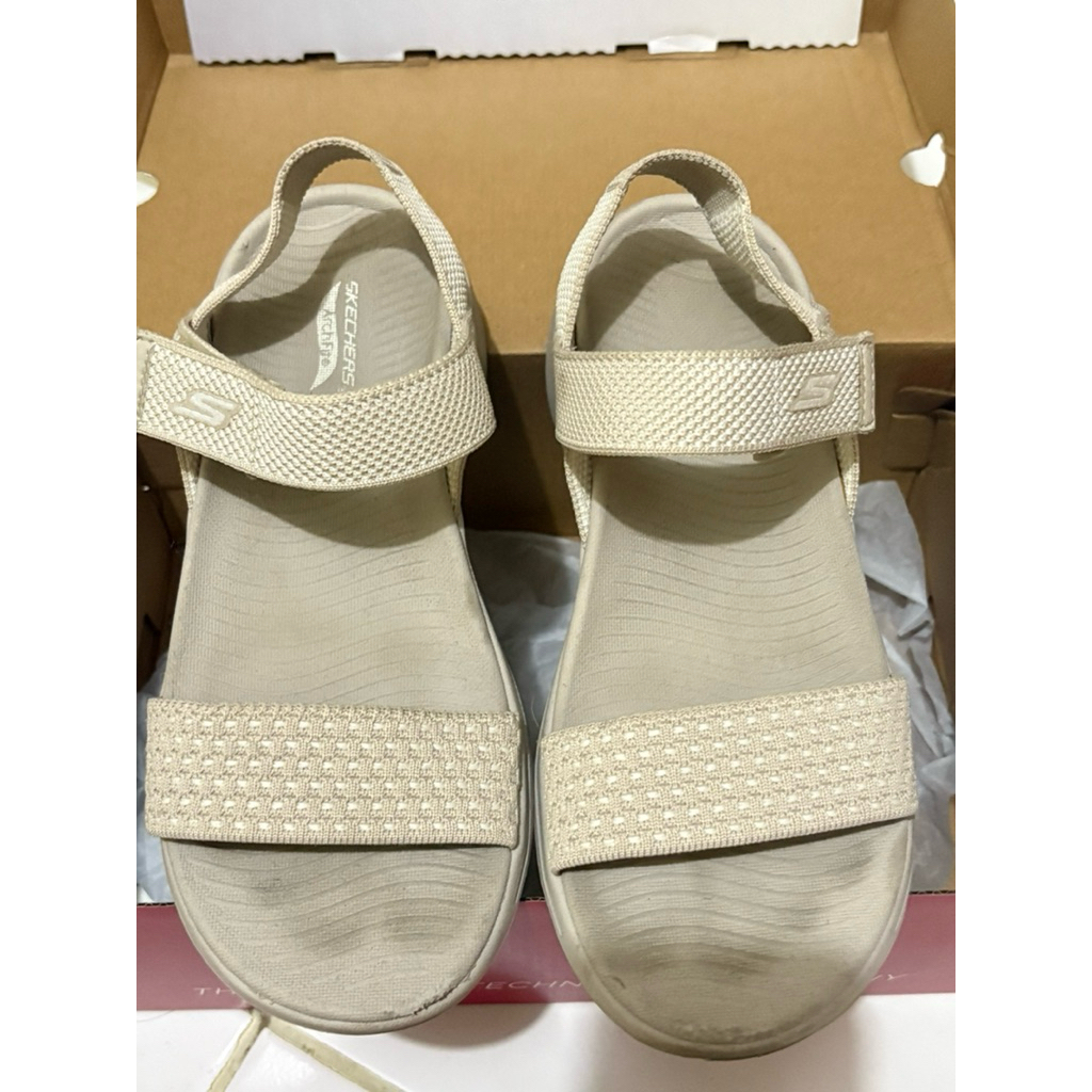 SKECHERS Sepatu Sandal Wanita (Gray) Sz 37