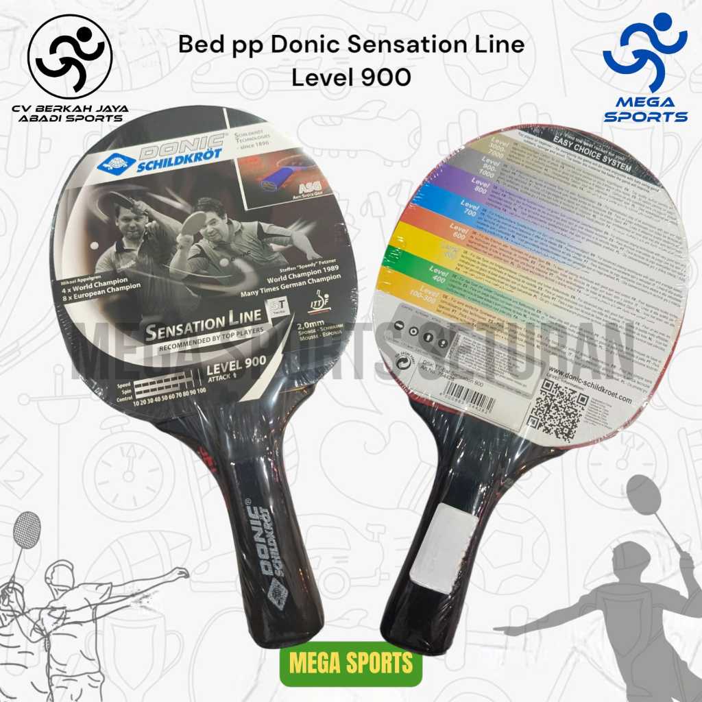 BET PINGPONG TENIS MEJA DONIC SENSATION 900 ORIGINAL 100%
