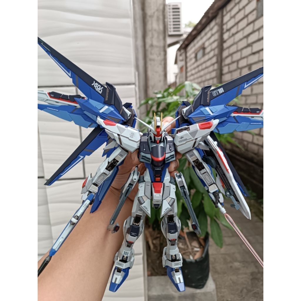 metal build freedom gundam by metal club, bib, lengkap, (nett price, cek slide terakhir)