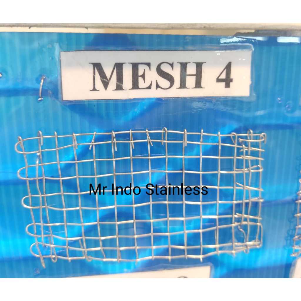 Kawat Mesh 4 Stainless SS304 / Wiremesh Kawat nyamuk Mesh 4 SS 304