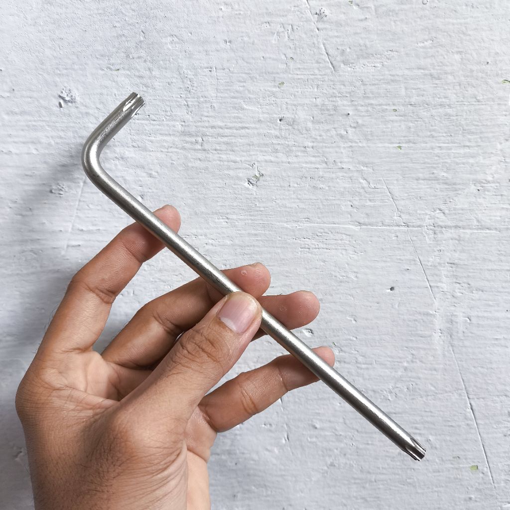 WIPRO KUNCI L BINTANG T40 EXTRA PANJANG UNTUK BUKA BAUT KALIPER HONDA