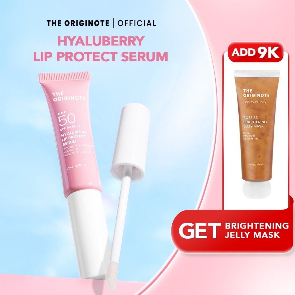 [READY STOCK] The Originote Hyaluberry Lip Serum SPF 50 PA+++ Lip Treatment Mencerahkan & Melindungi