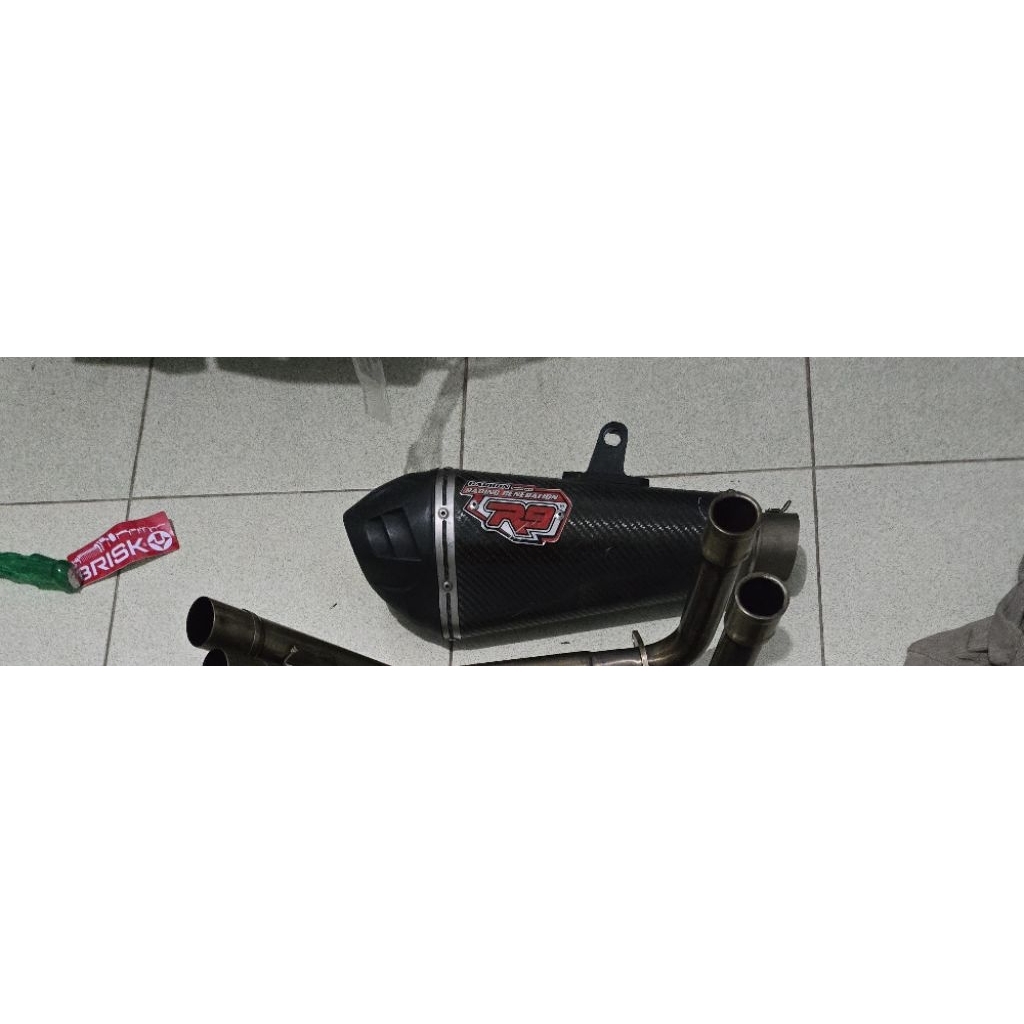 knalpot//exhaust  cbr 250rr R9 austin carbon