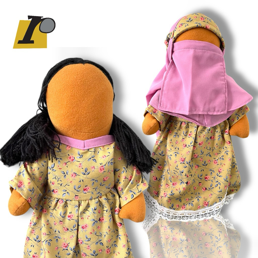 Radinkadolls boneka faceless | classic dolldress outfit - jamila