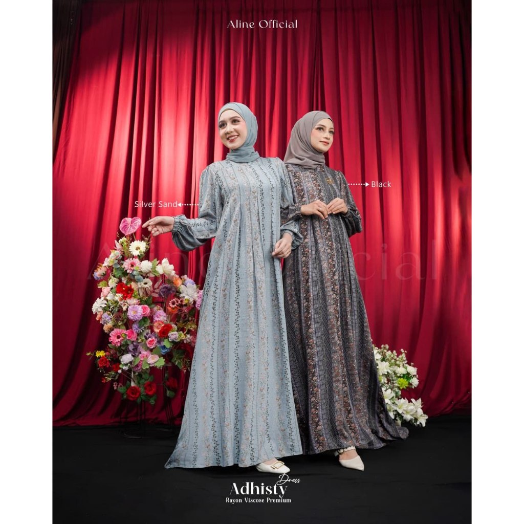 ADHISTY DRESS GAMIS MOTIF BY ALINE