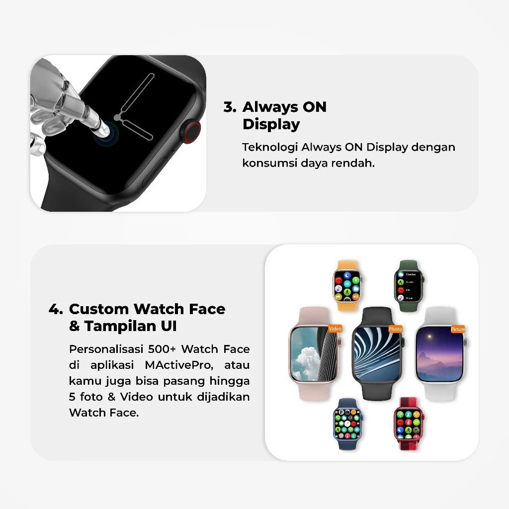 BESTPROMO [NEW] Goopodos Smartwatch Serie S11 PRO Max Smart Watch S10 PRO Max Jam Pintar Olahraga