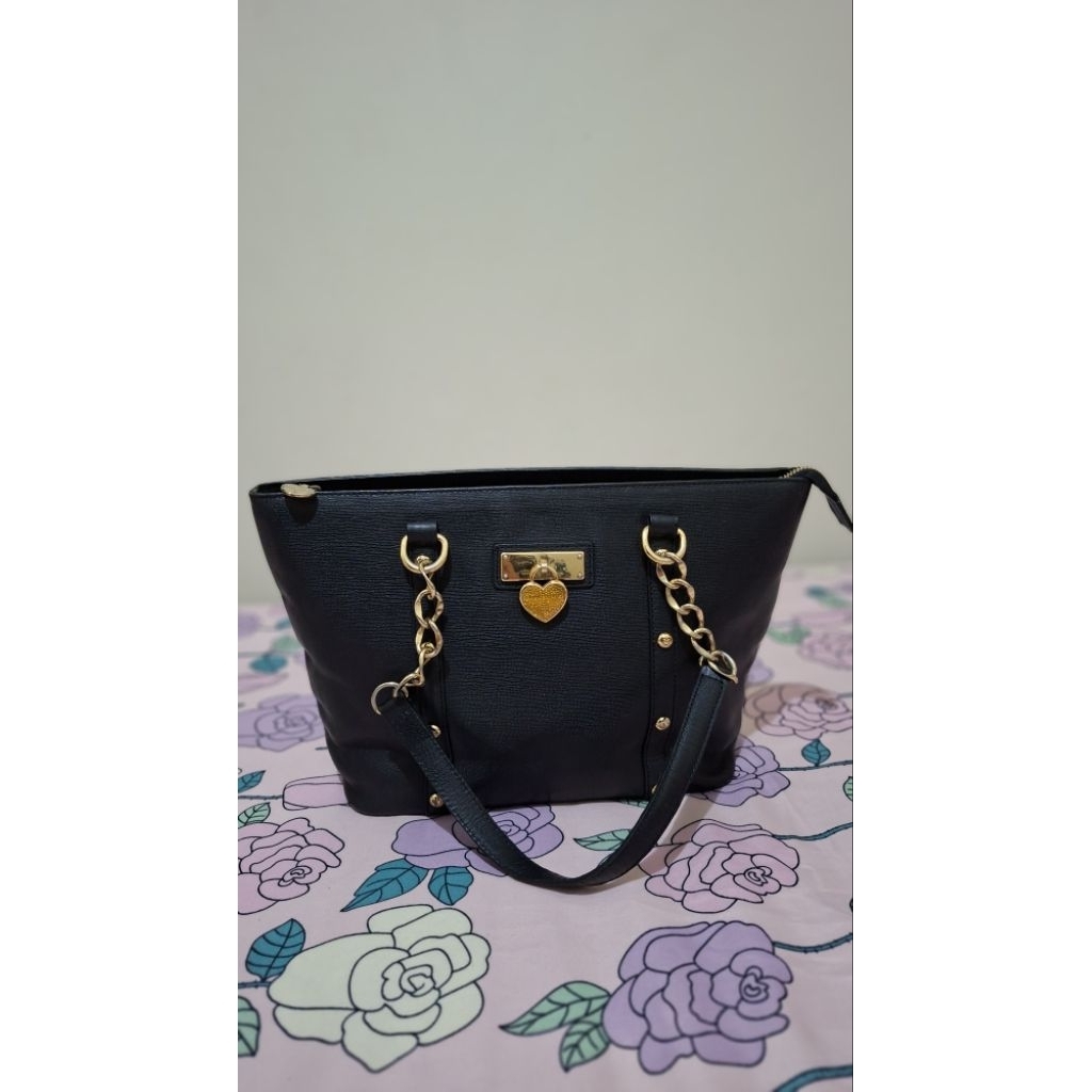 tas shoulder Lovcat tali rantai mix kulit
