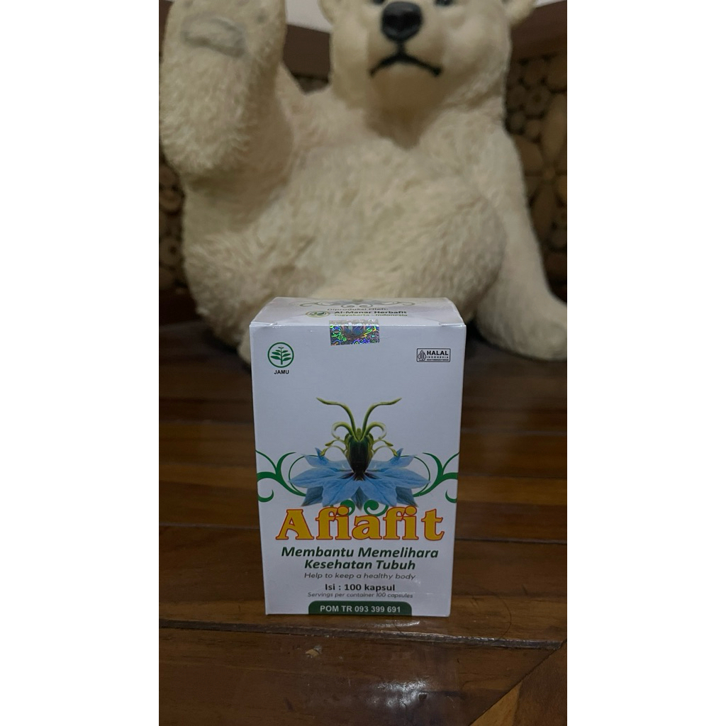 AFIAFIT HERBAL KAPSUL ISI 100 KAPSUL ORIGINAL 100%