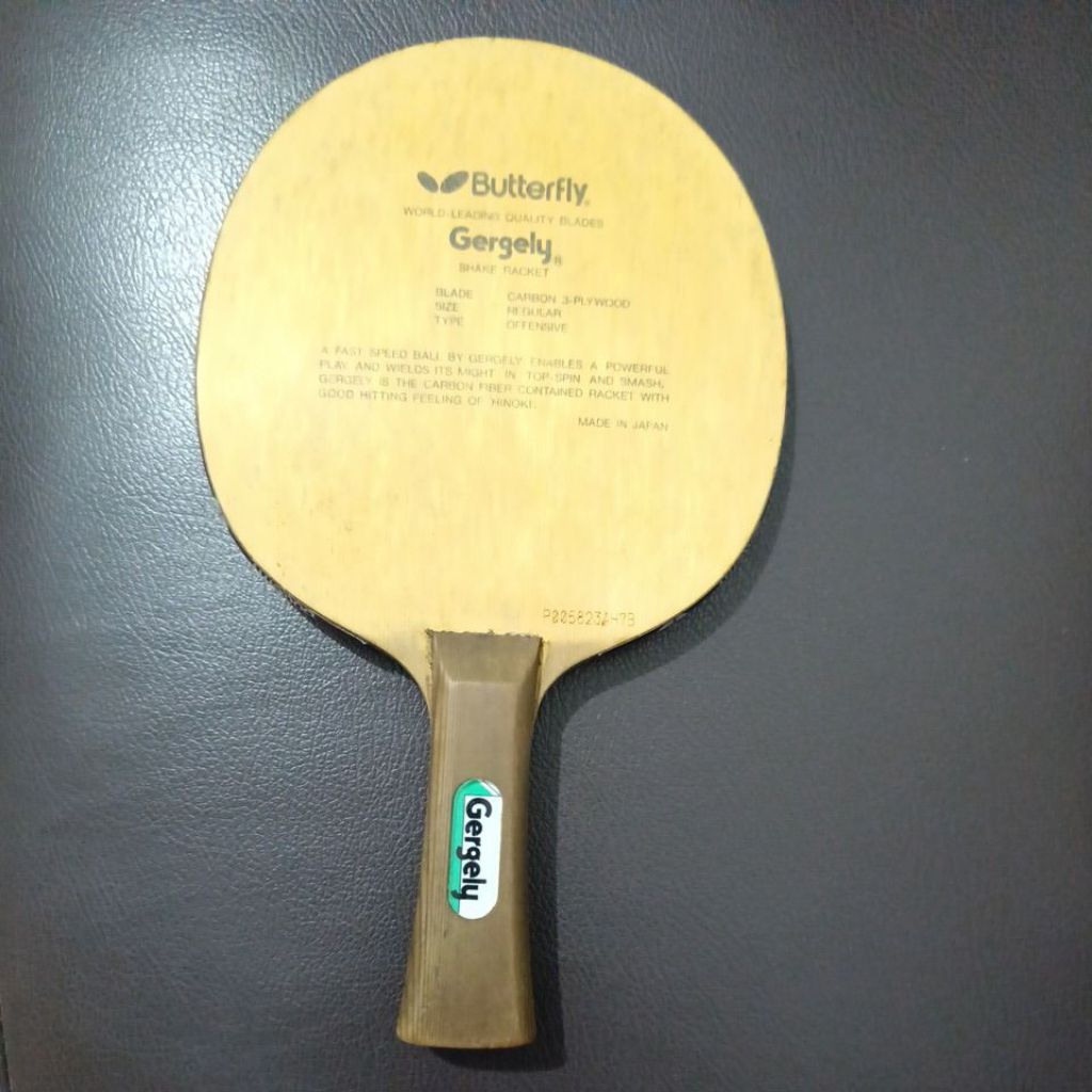 Bet Pingpong Butterfly Gergely Silver tag