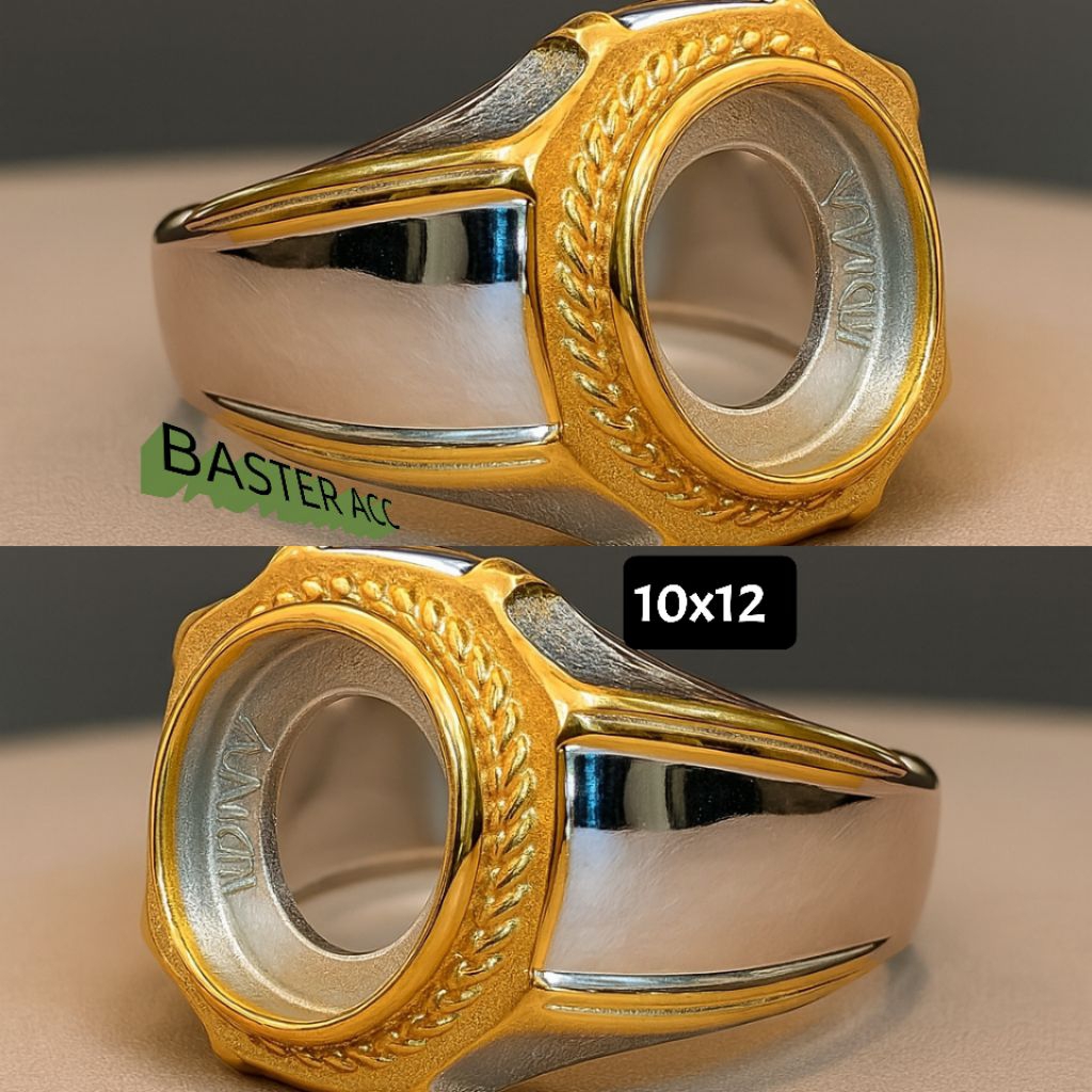 CINCIN RING TITANIUM SUPER  10x12