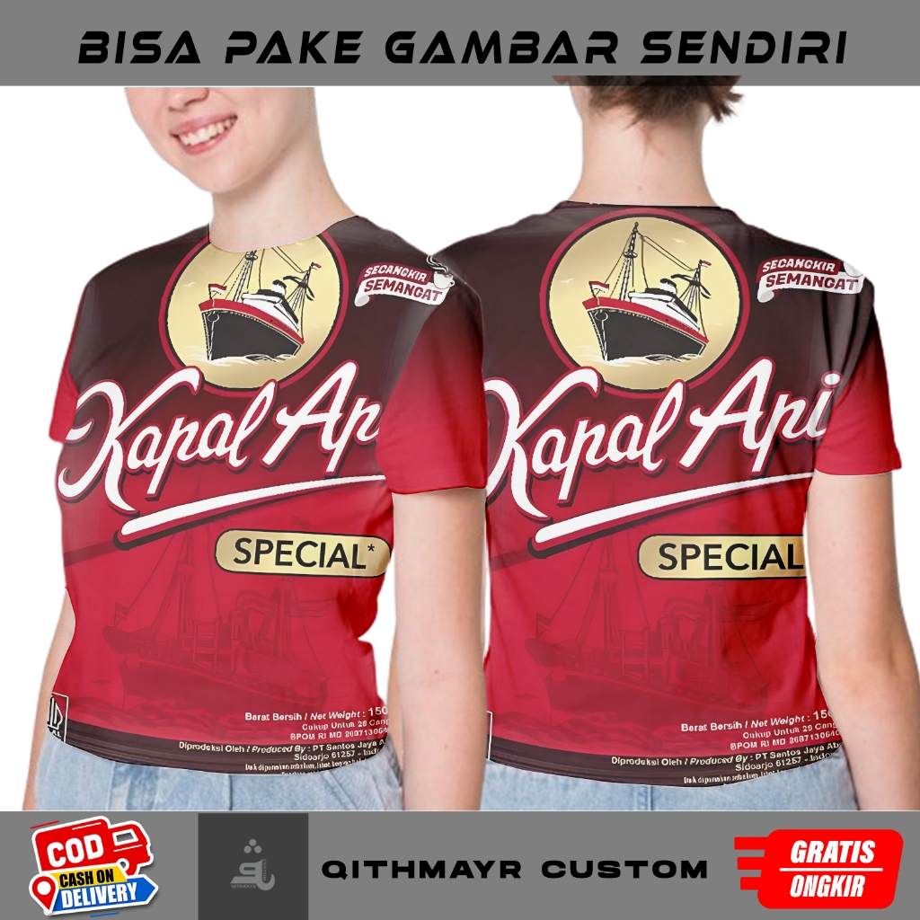 kaos wanita Kopi Kapal Api Kopi Bubuk Special / Kopi Kapal Api Special