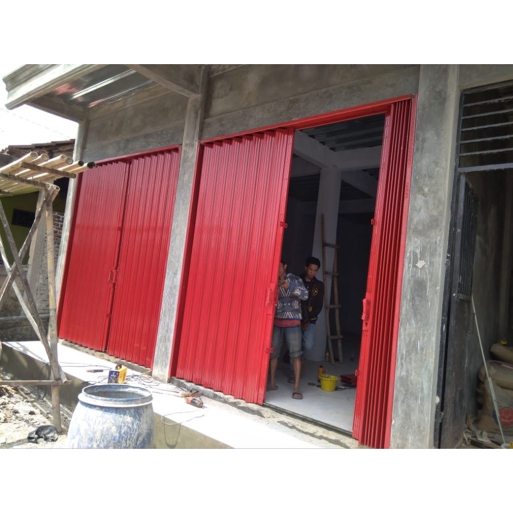 Rolling door folding gate servis rolling door