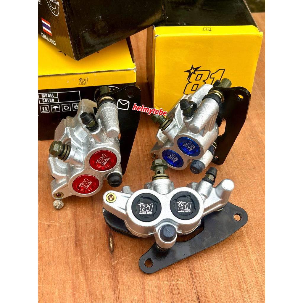 Kaliper 2p 81 formula kaliper formula wave wave125 supra x kharisma set breket disc 220mm / kaliper 