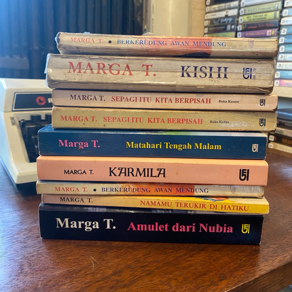 KUMPULAN NOVEL MARGA T : ORIGINAL & LANGKA - MARGA T