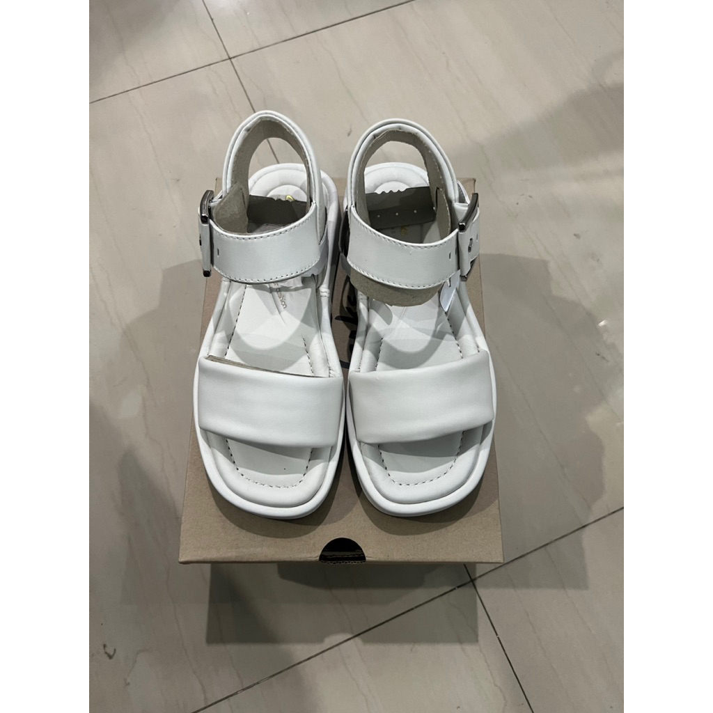 Clarks Alda Strap White 100% Original