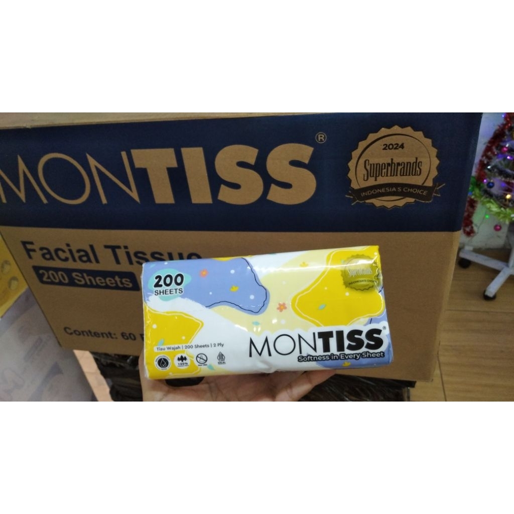 TISSUE MONTIS 200SHEETS