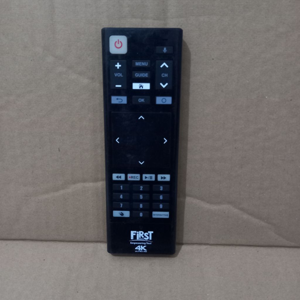 Remote Remot Receiver TV First Media 4K Original Asli .
