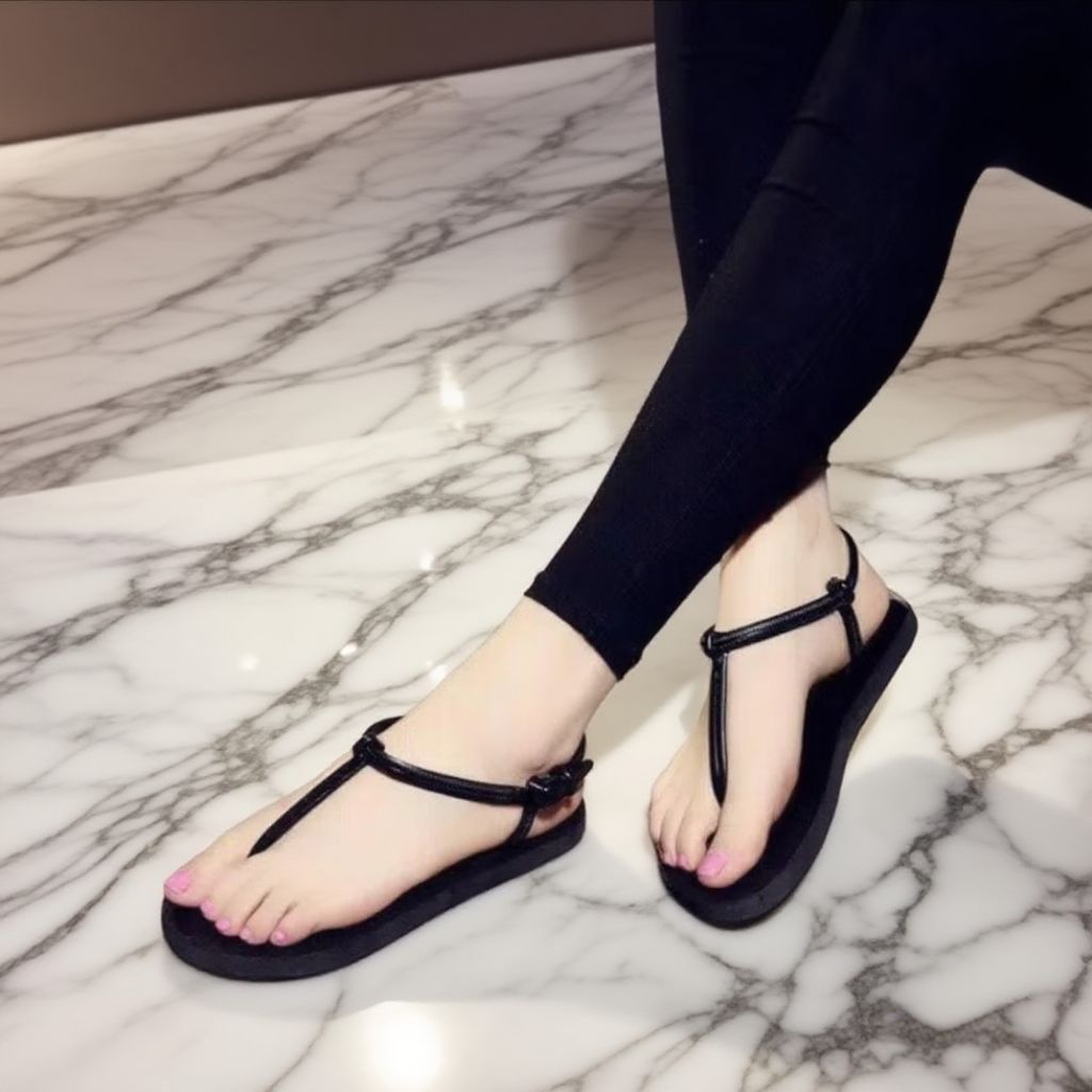 SANDAL  (SANDAL WANITA TALI BELAKANG)