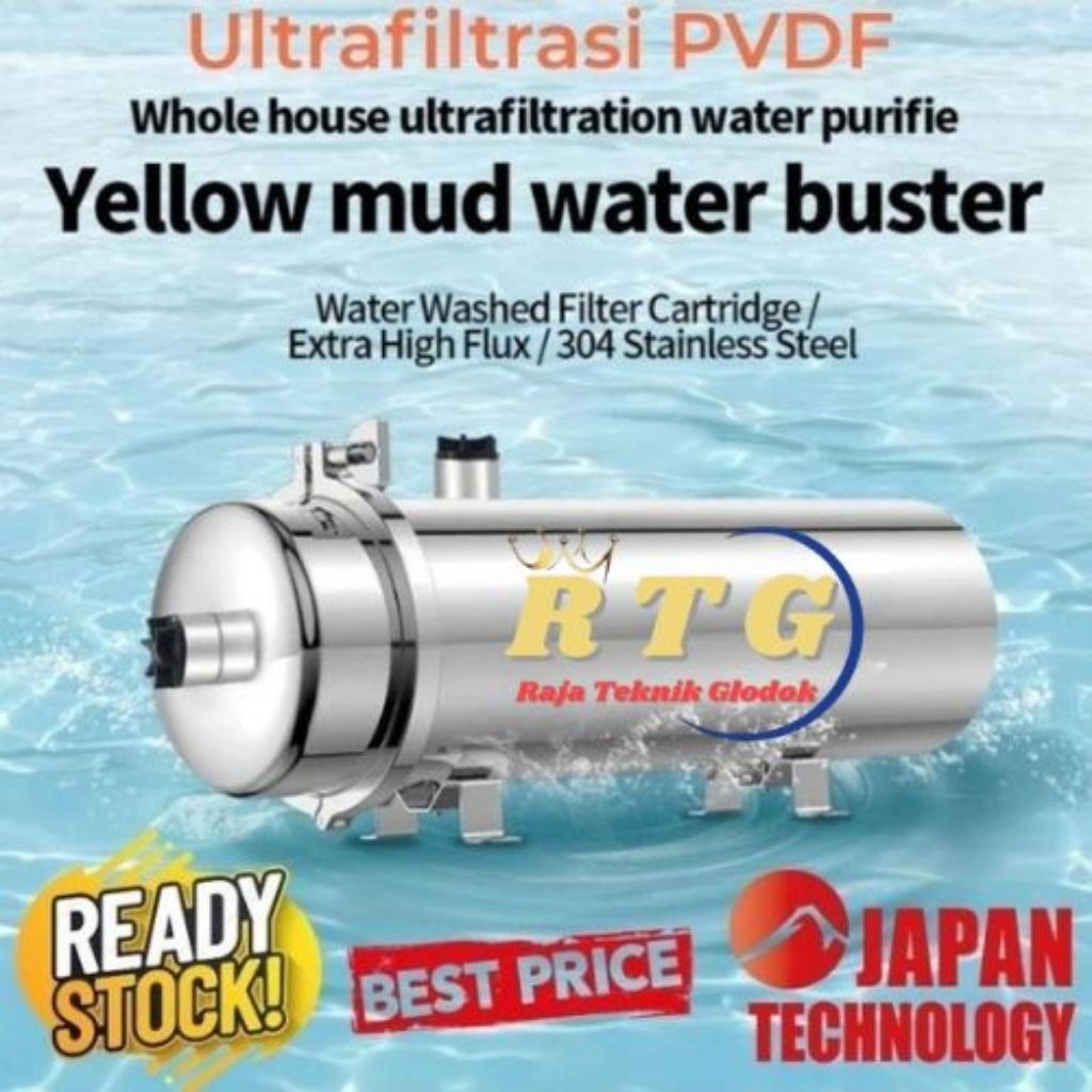 ultrafiltrasi pvdf 5000 Membrane Ultrafiltrasi PVDF UF 5000 LPH