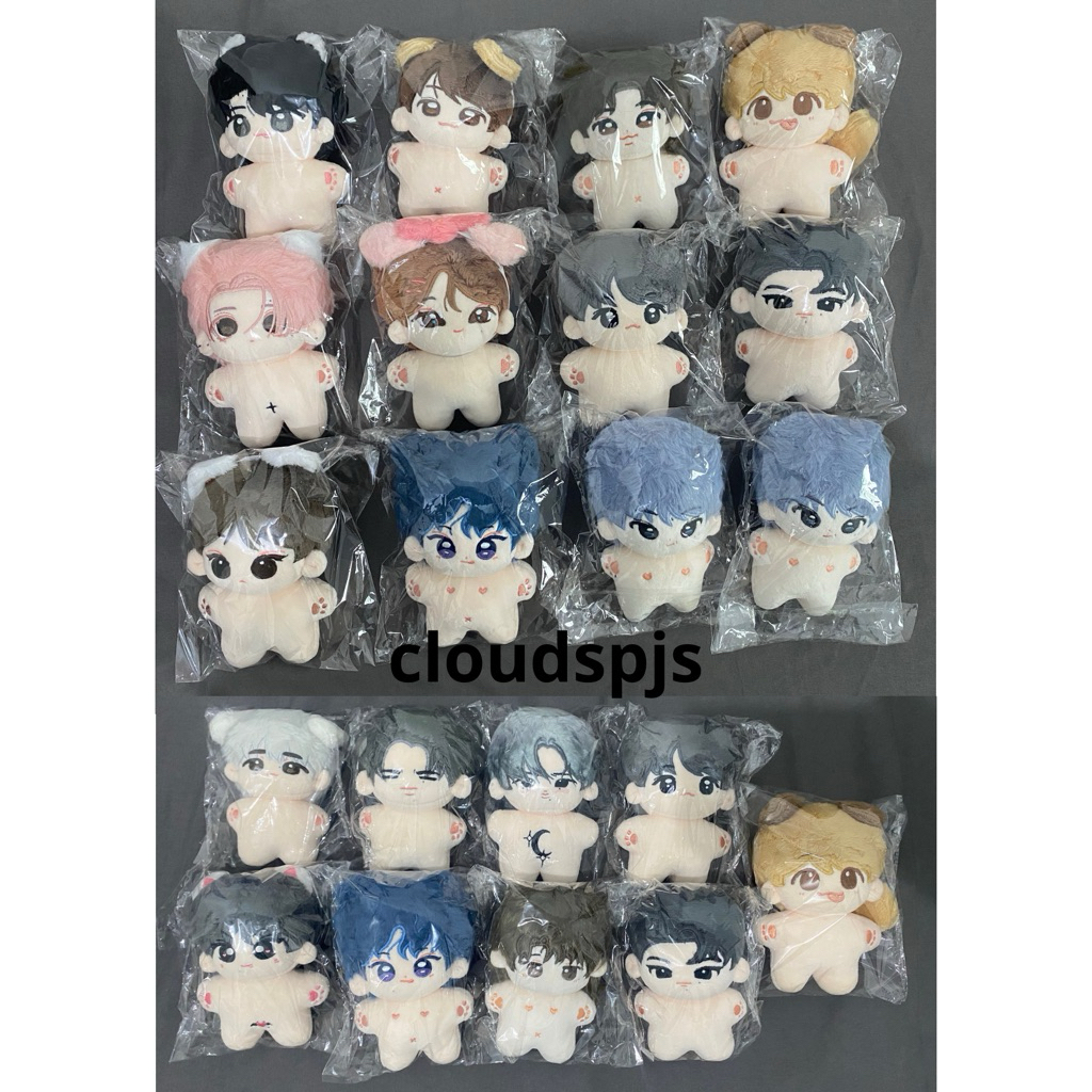 (READY) Enhypen Doll sunoo jungwon jay jake heeseung ni-ki sunghoon OFFICIAL MAKER 10cm || yiyayoi b