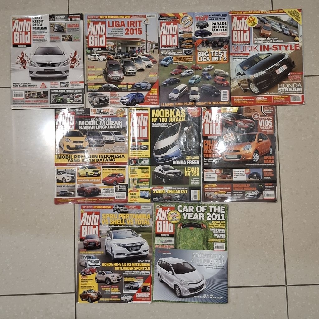 Majalah Otomotif Bekas AutoBild Indonesia
