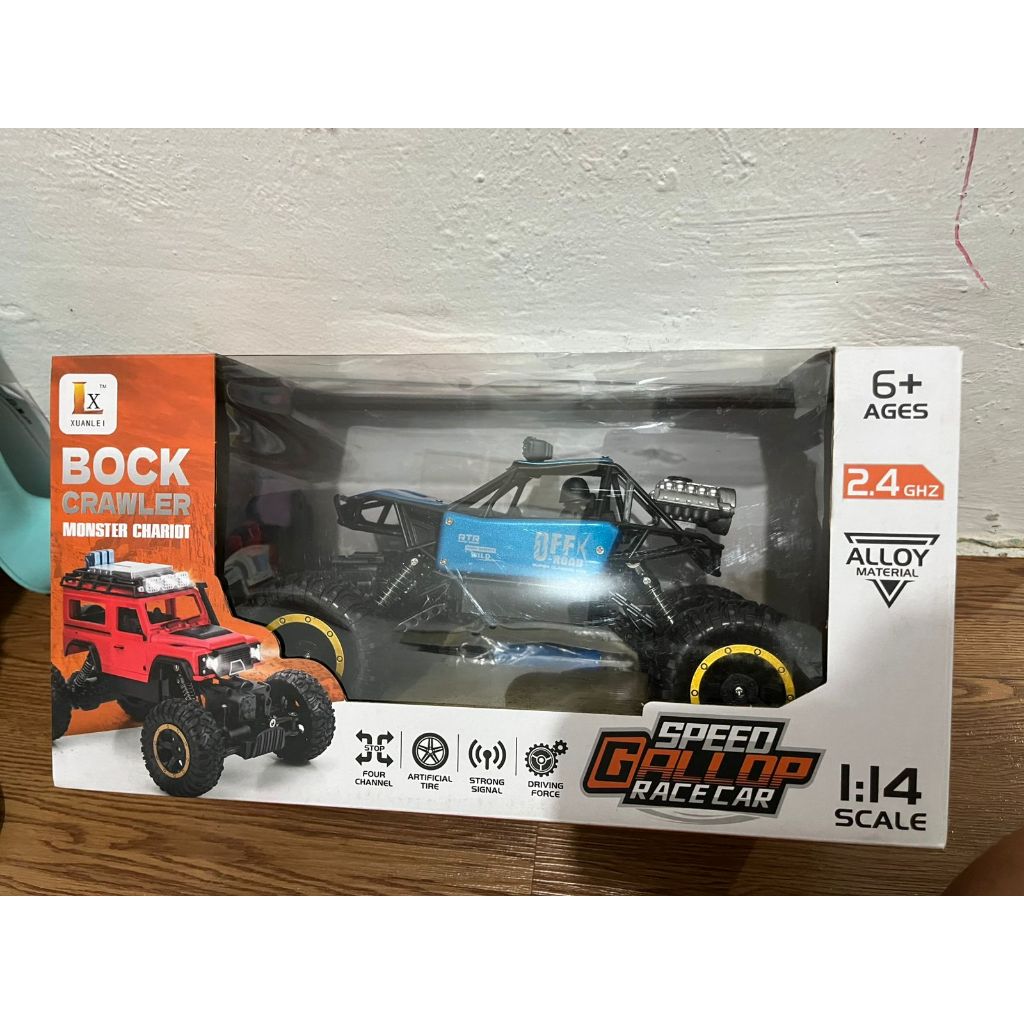 Mobil Remote Control Jeep Speed Gallop Race Car 1:14/  Mainan RC jeep/ Remote Control Jeep