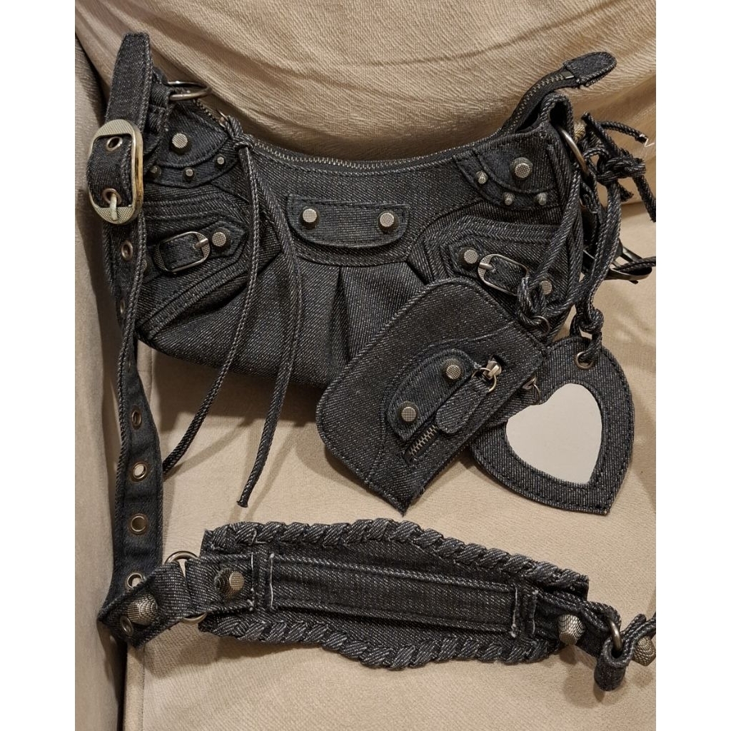 Balen* Le Cagole Denim Bag