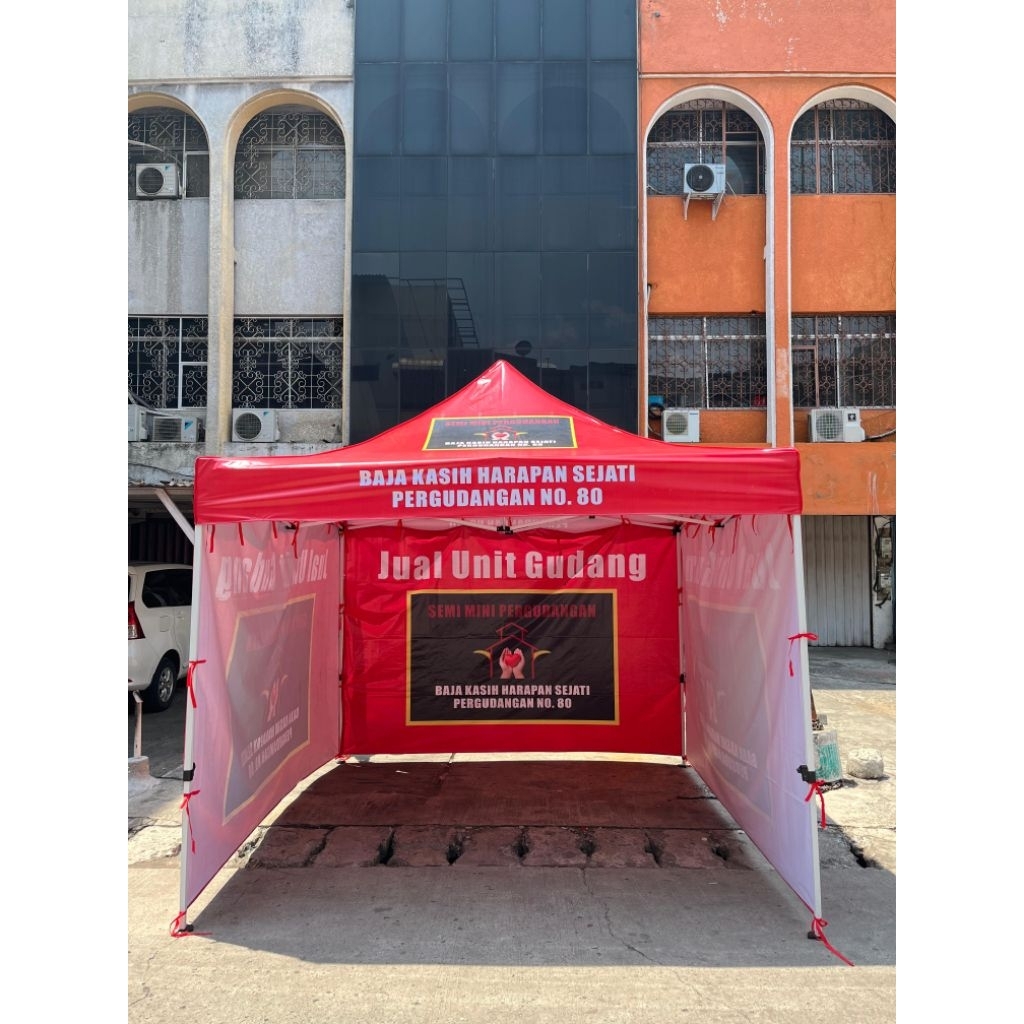 rangka tenda lipat premium3x3