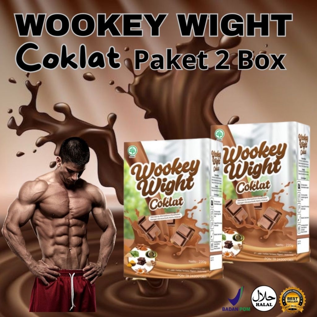 Wookey Weight Susu Tinggi Kalori Dan Protein 100% Original Bpom